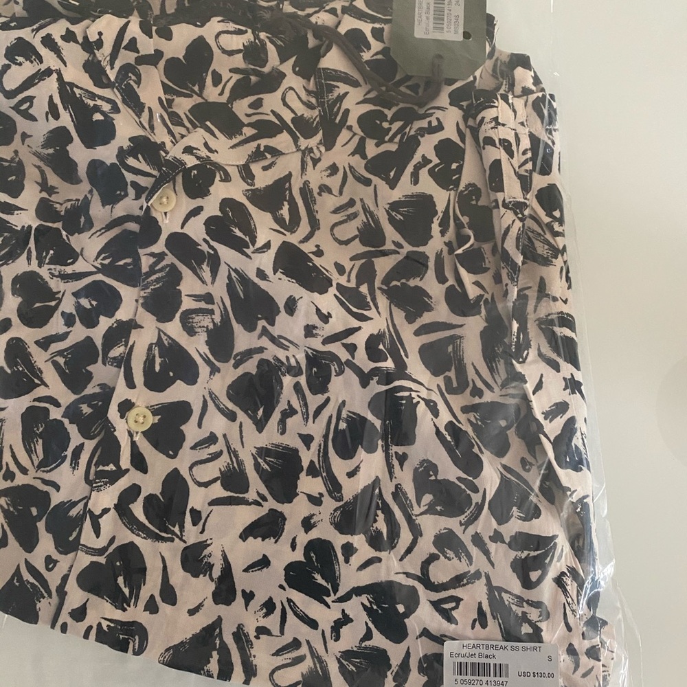 All Saints Heartbreak Printed Shirt